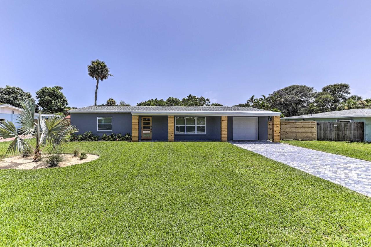 Beach House With Outdoor Kitchen, Walk To Coast Cocoa Beach Exterior foto
